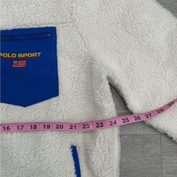 Polo Ralph Lauren Sport Voyager Pile Fleece Sherpa Jacket Men Size Large New - Picture 4 of 5